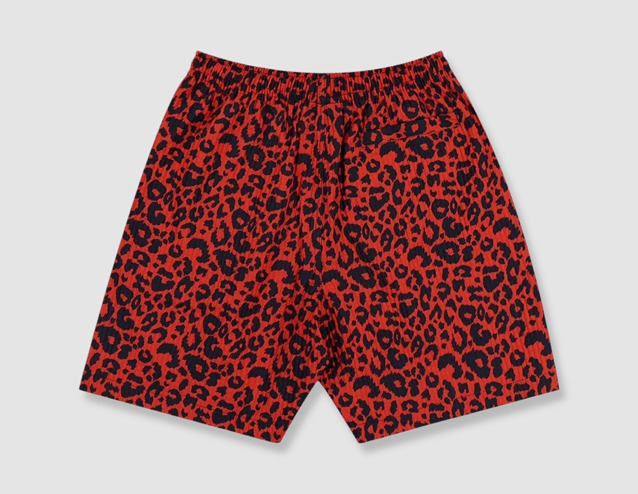 Quick Dry Material Pleasures Active Shorts Red