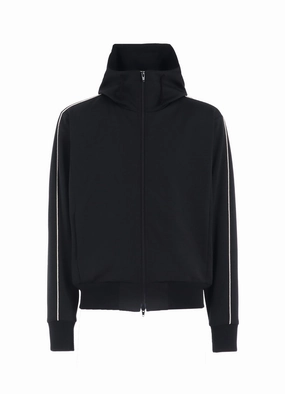 POLYESTER SMOOTH HOODED TRACK JACKET Outdoor Style