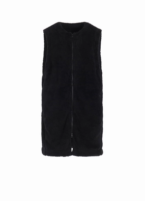 Layered Binding Edges AIRY BOA VEST