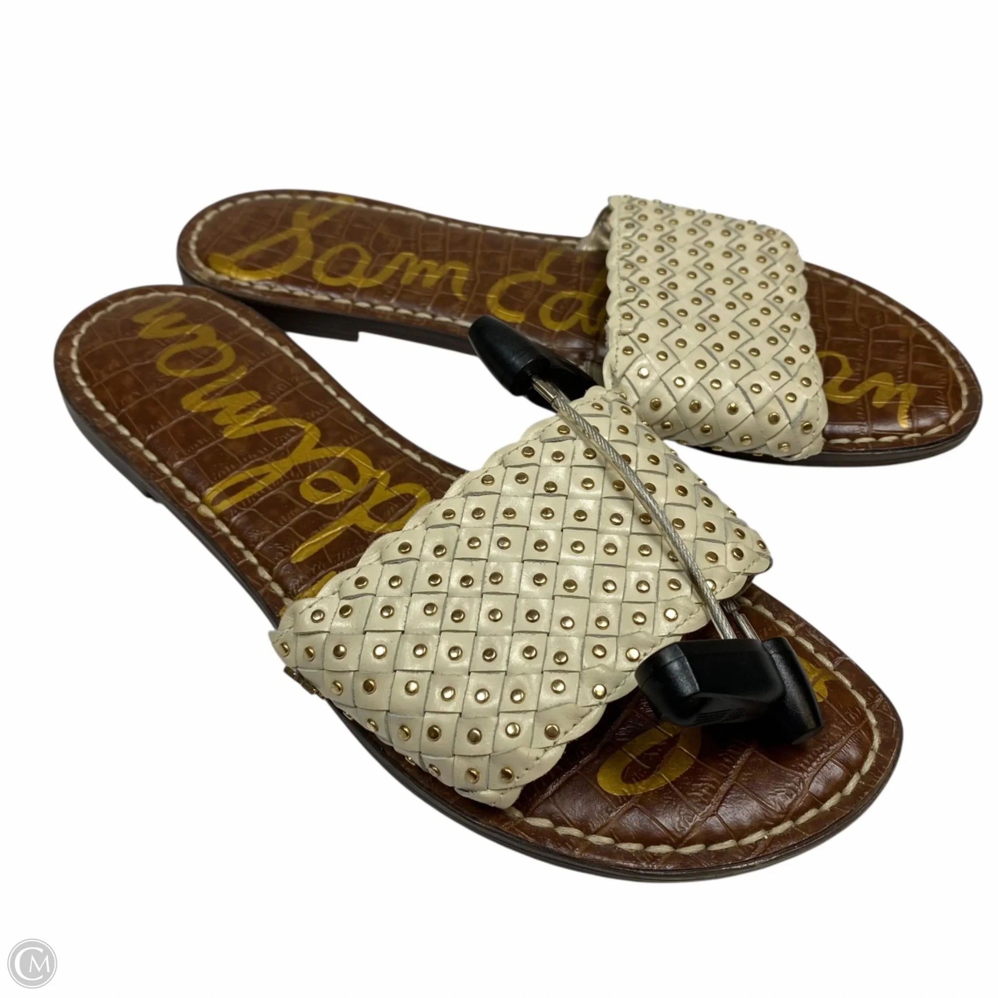 Sandals Flats By Sam Edelman In Cream, Size: 8 Breathable Outdoor Wear