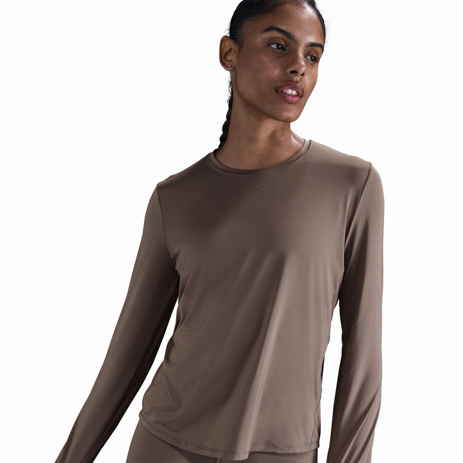 Moisture Wicking Technology One Long Sleeve Classic Dri Fit Top - Womens