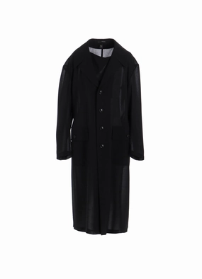 PE/STRONG TWISTED CLOTH BIG JACKET Clean Edge