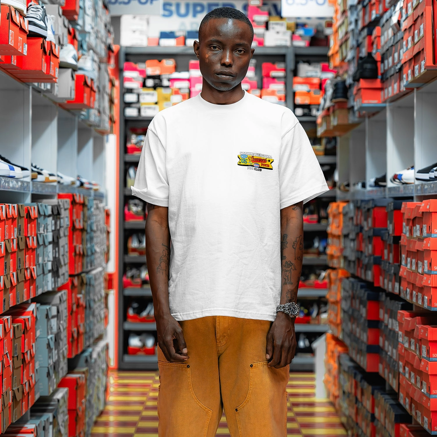 Pro Club Swap Meet US Map - Mens Leisure Wear Sustainable Dye Process