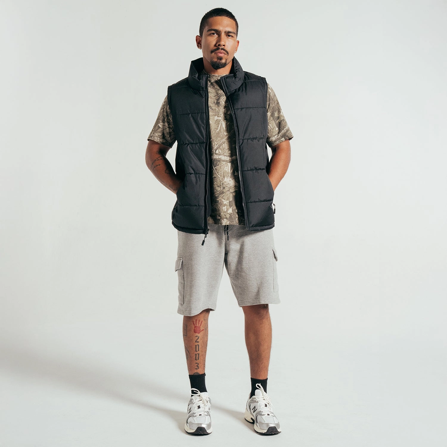 Puffer Vest - Mens Windproof Design Cold Days