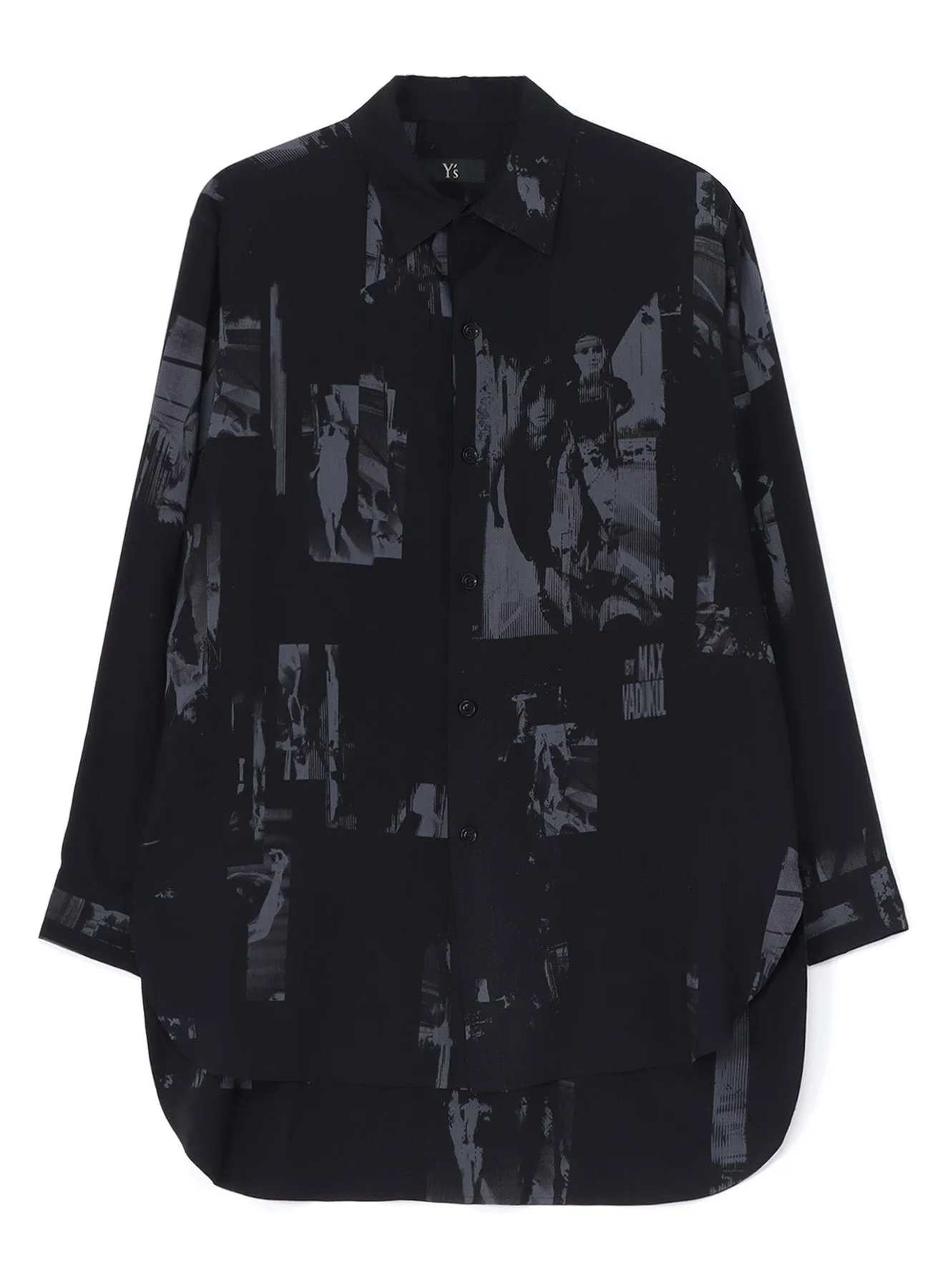 Y's ?? MAX VADUKUL FRONT DOUBLE BLOUSE Business casual