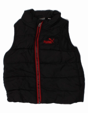 concert PUMA Baby Boys Padded Gilet 12-18 Months Black Polyester