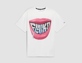 athletic style AntiPillingTreatment PUMA x A$AP ROCKY Flacko Smile T-Shirt / White