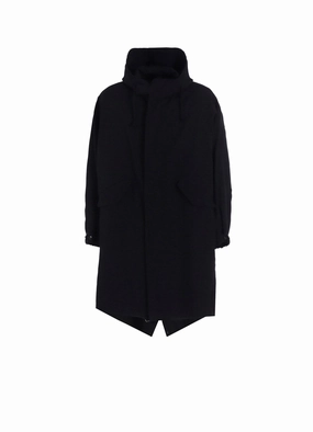 Lightweight Insulation Technology W/GABARDINE HOODED MODS COAT