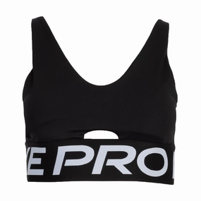 Comfort and Breathable Low Profile Silhouette Nike Pro Indy Plunge Bra - Womens