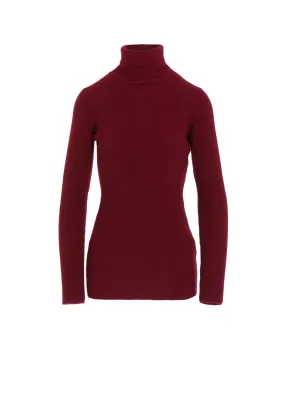 QUARTZ 2/26 RIBBED HIGH NECK Double Layer Thermal Natural Texture