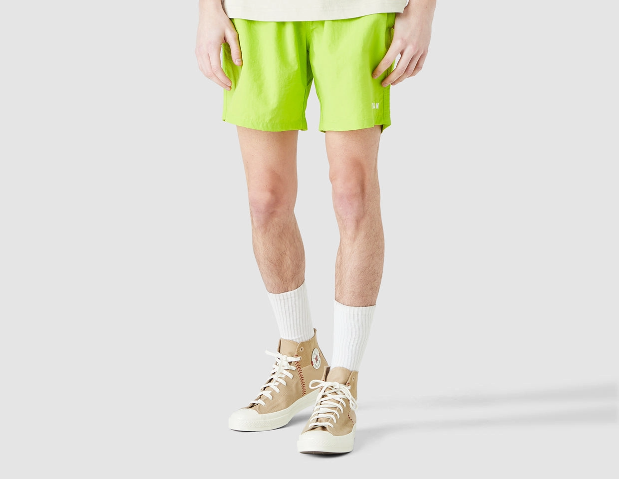 Summer essentials Clean Fabric Taikan Nylon Shorts / Moss