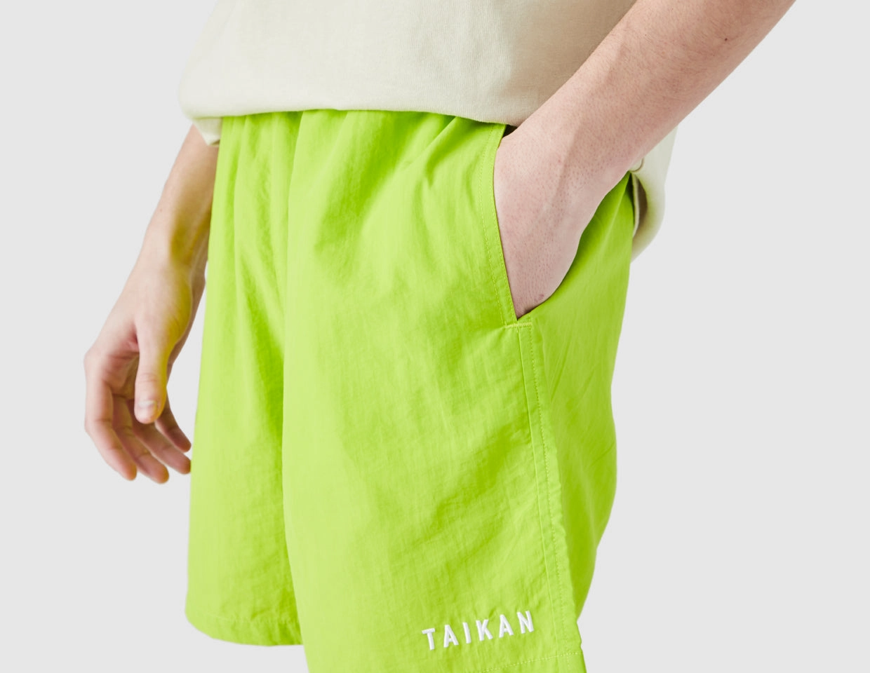 Taikan Nylon Shorts / Moss homecoming Multi Directional Flex