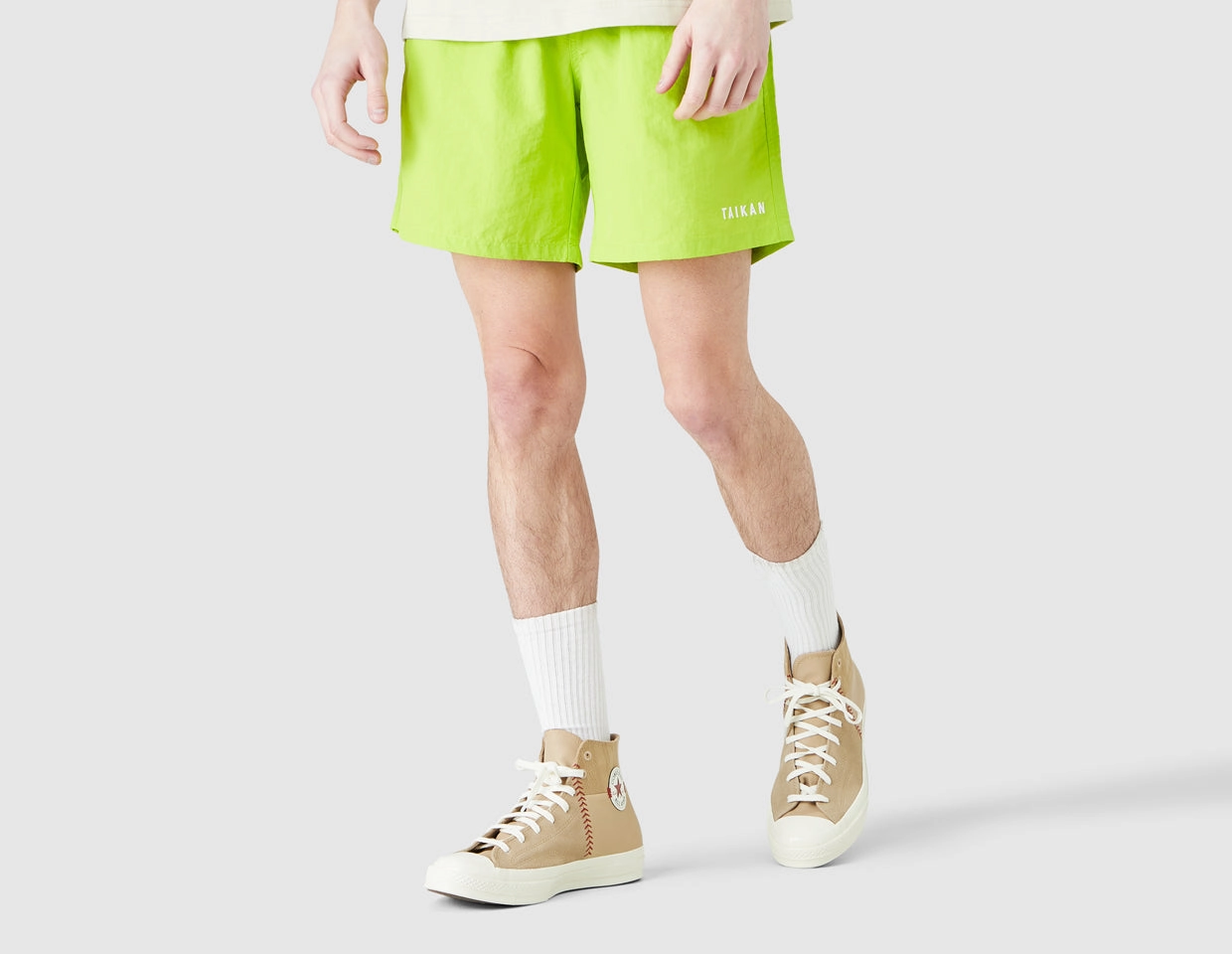 Taikan Nylon Shorts / Moss Anti Pilling Technology Water resistant coating