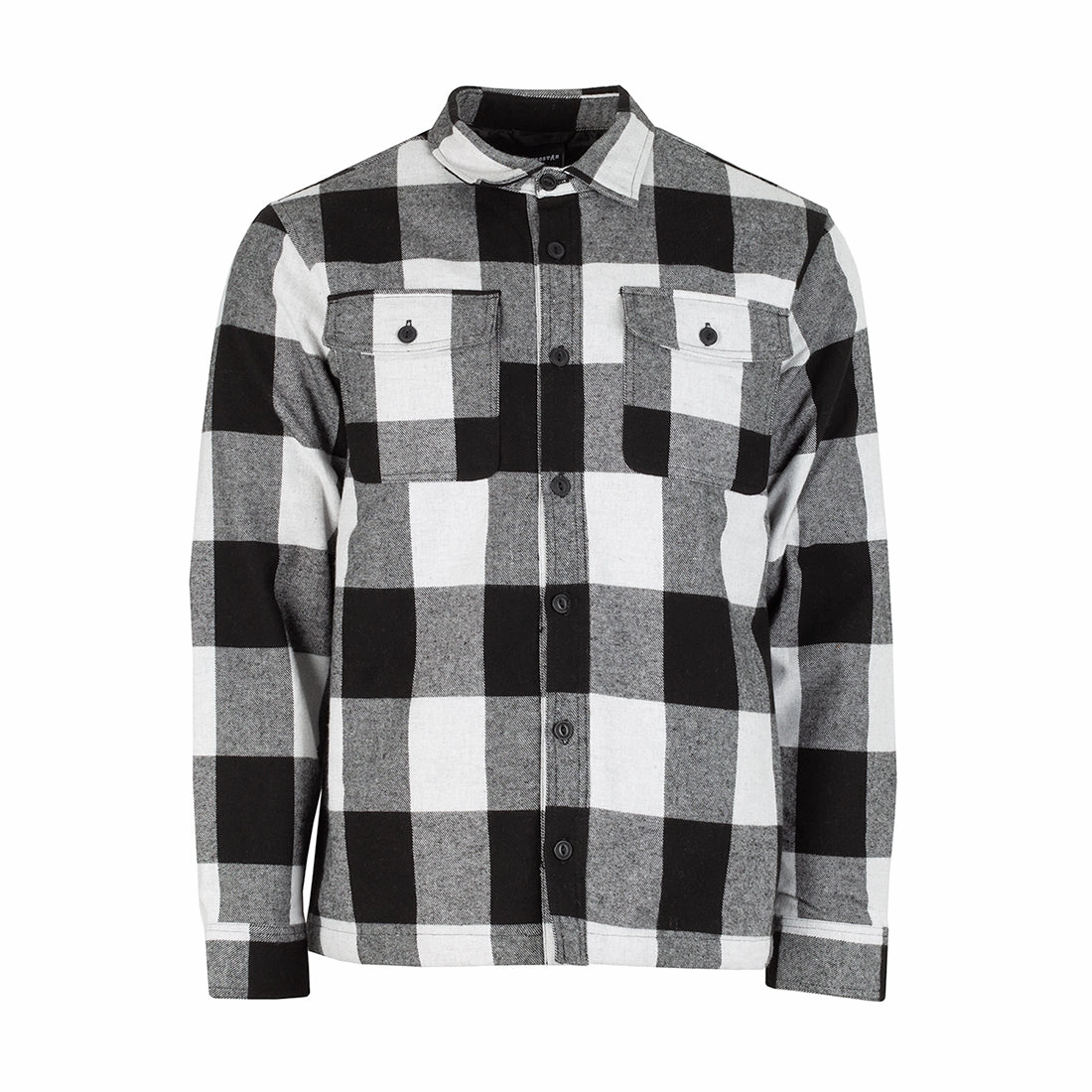 Active Commute Quilted Lined Flannel Shirt Jacket - Mens