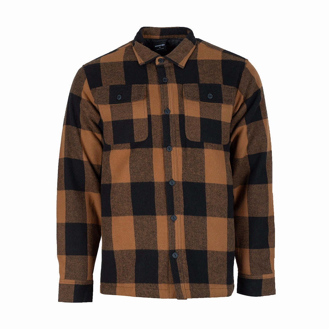 Sport Edge Fresh Function Quilted Lined Flannel Shirt Jacket - Mens