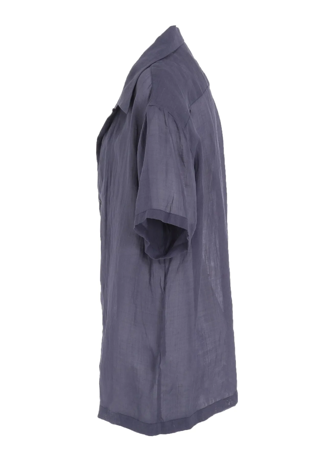 Flexible Placket Structure Non Iron RAMIE LAWN SHIRT