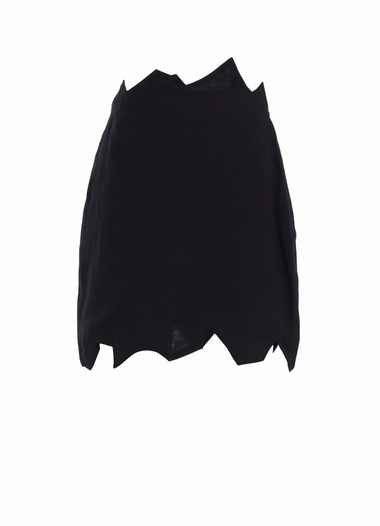 RAMIE TWILL ZIG ZAG MINI SKIRT Tailored Elegance Abstract Pattern