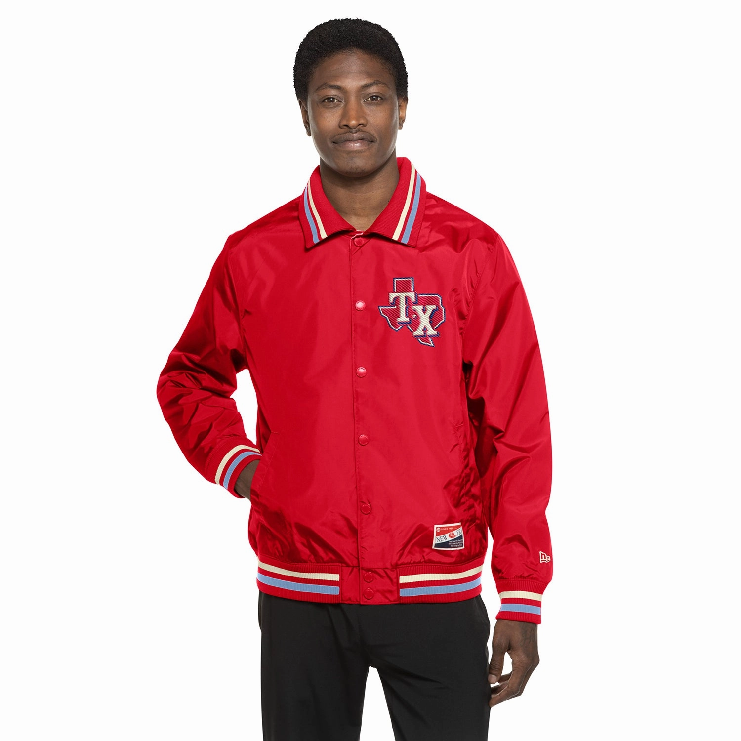 Stylish Shield Rangers Snap Front Jacket - Mens