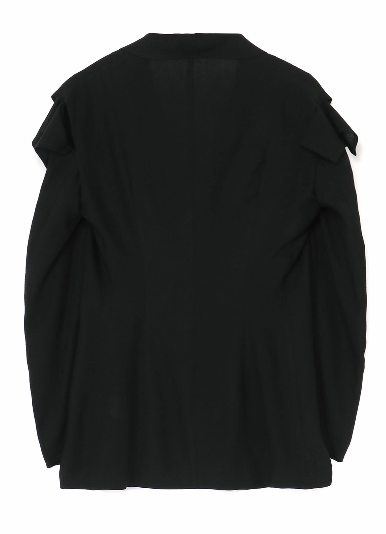 Dual Zipper System suitable for volunteer work RAYON LINEN SLEEVE HANG CLOTH JACKET