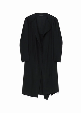 YKK Zipper Hardware color - coordinating RAYON VIYELLA COLLARLESS JACKET