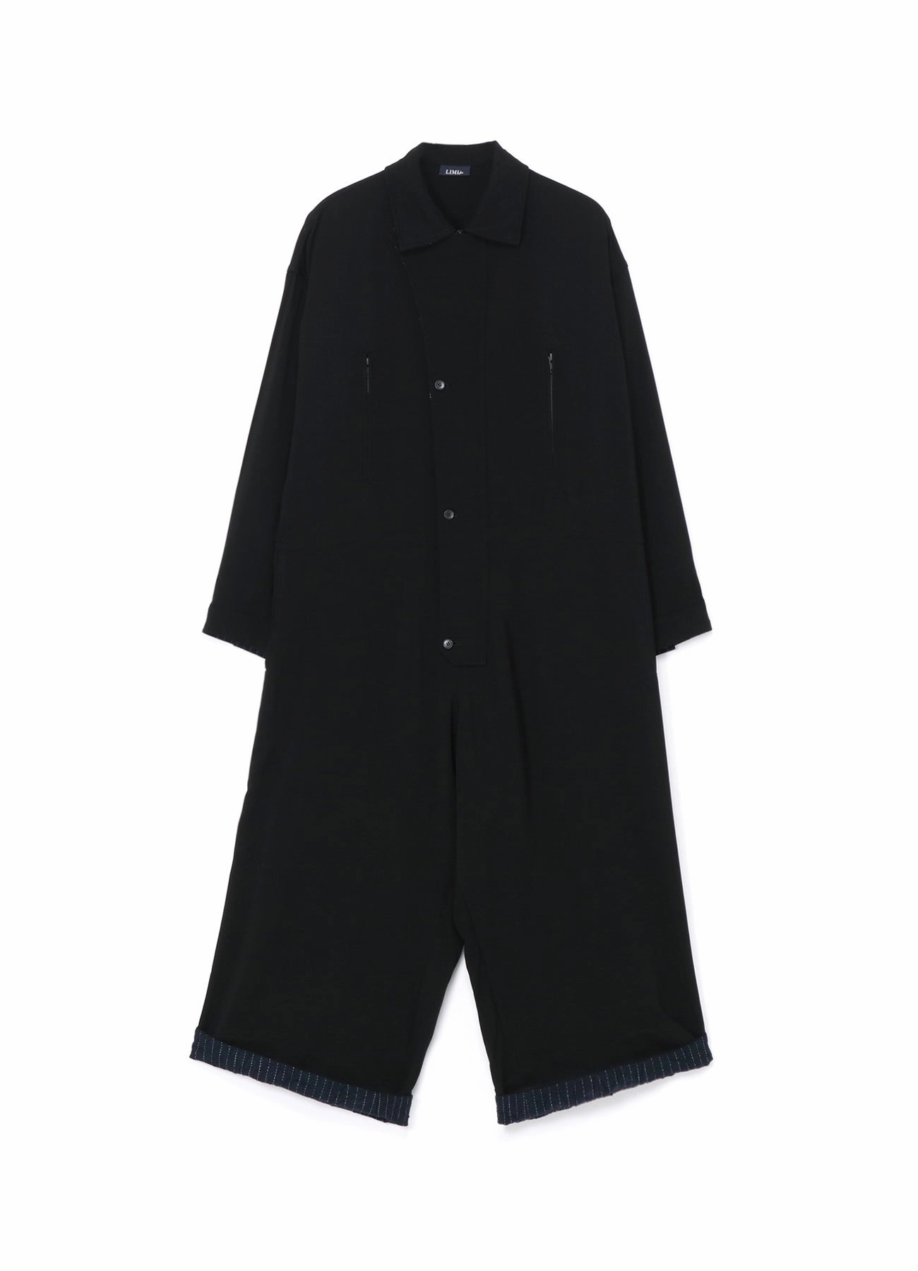 Youthful Mood Simple Bow RAYON/WOOL GABARDINE JUMPSUIT