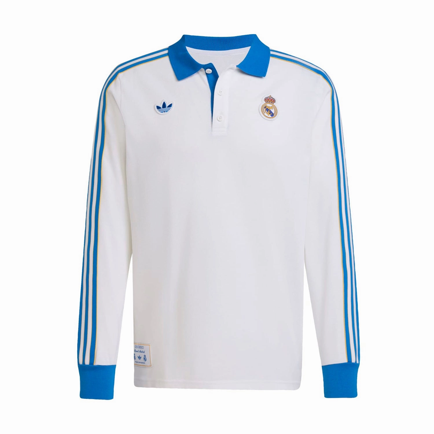 ThermoregulatingFabric Real Madrid Icon LS Polo -Mens