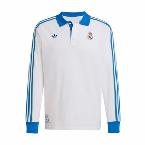ThermoregulatingFabric Real Madrid Icon LS Polo -Mens