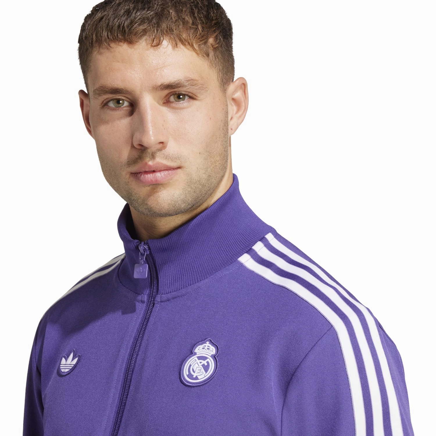 Active Use Functional Warmth Real Madrid Icon Track Jacket - Mens