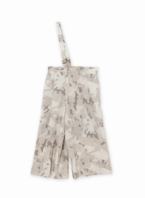 Water resistant coating UVProtectiveLayer WOOL CAMOFRAGE SINGLE STRAP PANTS