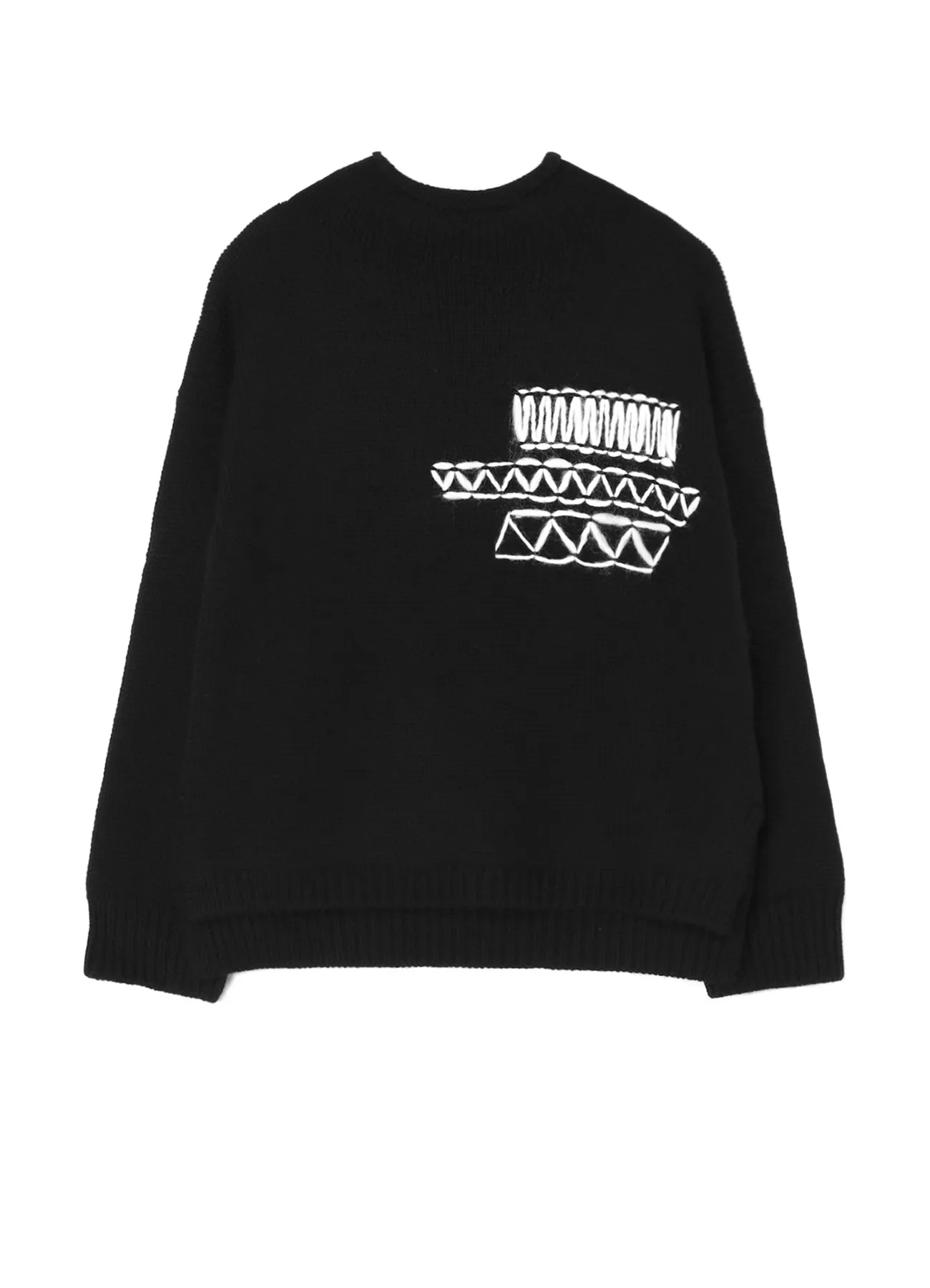 Urban Comforted Skin Friendly Stitch EMBROIDERY PLAIN ST EMBROIDERY HIGH NECK PO