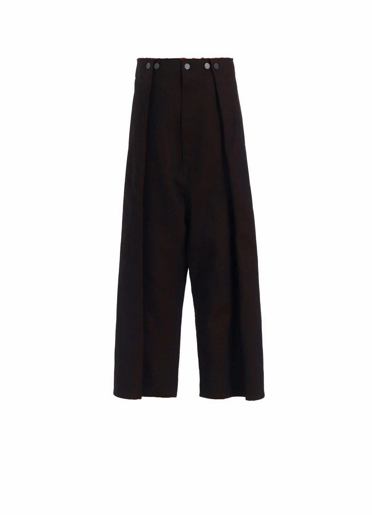 RED BACK SIDE DENIM SIDE TUCKED PANTS Light Reflective Details Anti Bacterial Treatment