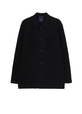 REGULATION FRENCH TERRY SHIRT JACKET Odorless Binding Tape Polo Style