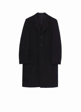 REGULATION GABARDINE DOCTOR'S JACKET Smooth Zipper Action back - to - school