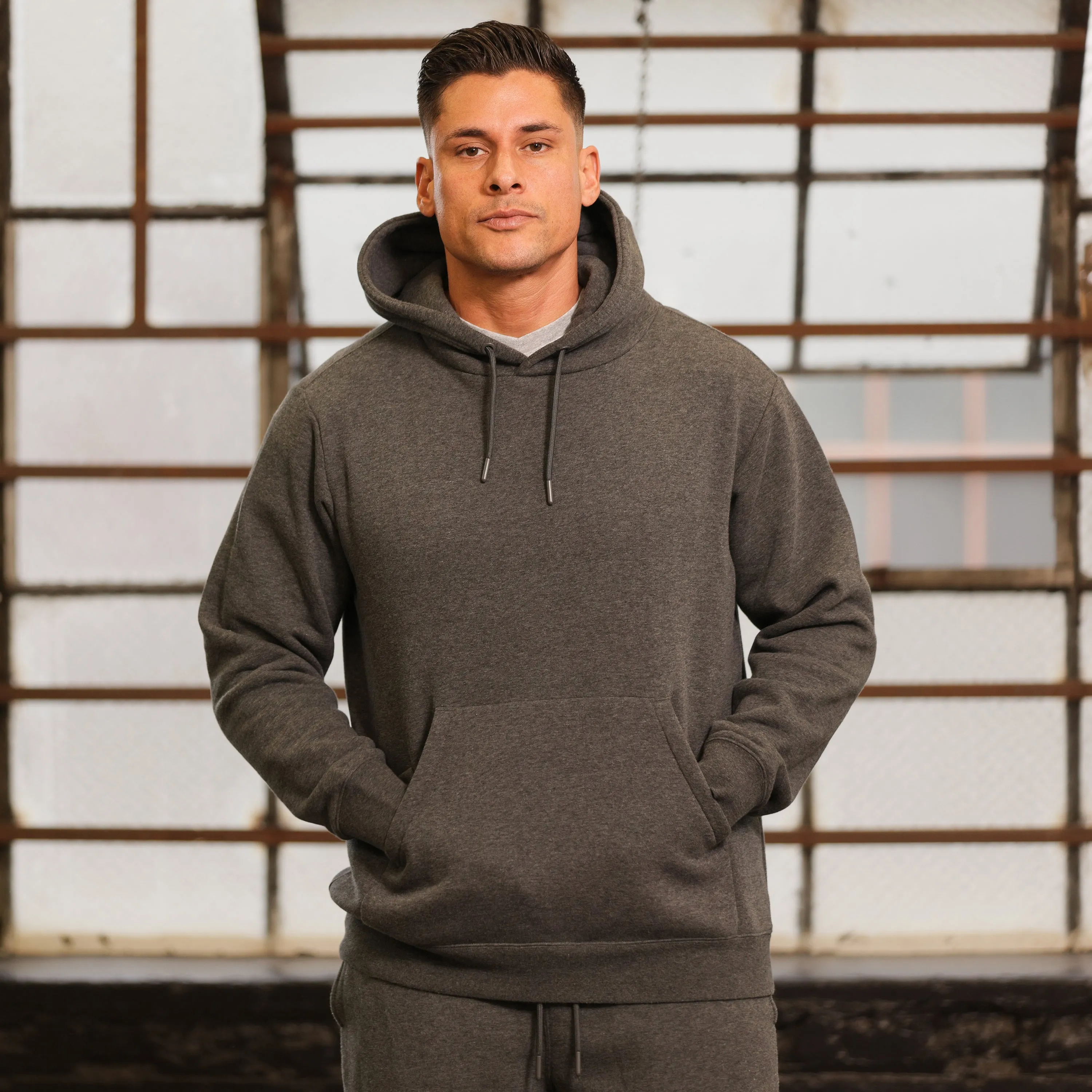 Classic Fleece PO Hoody - Mens All Weather Outfit Top Rated