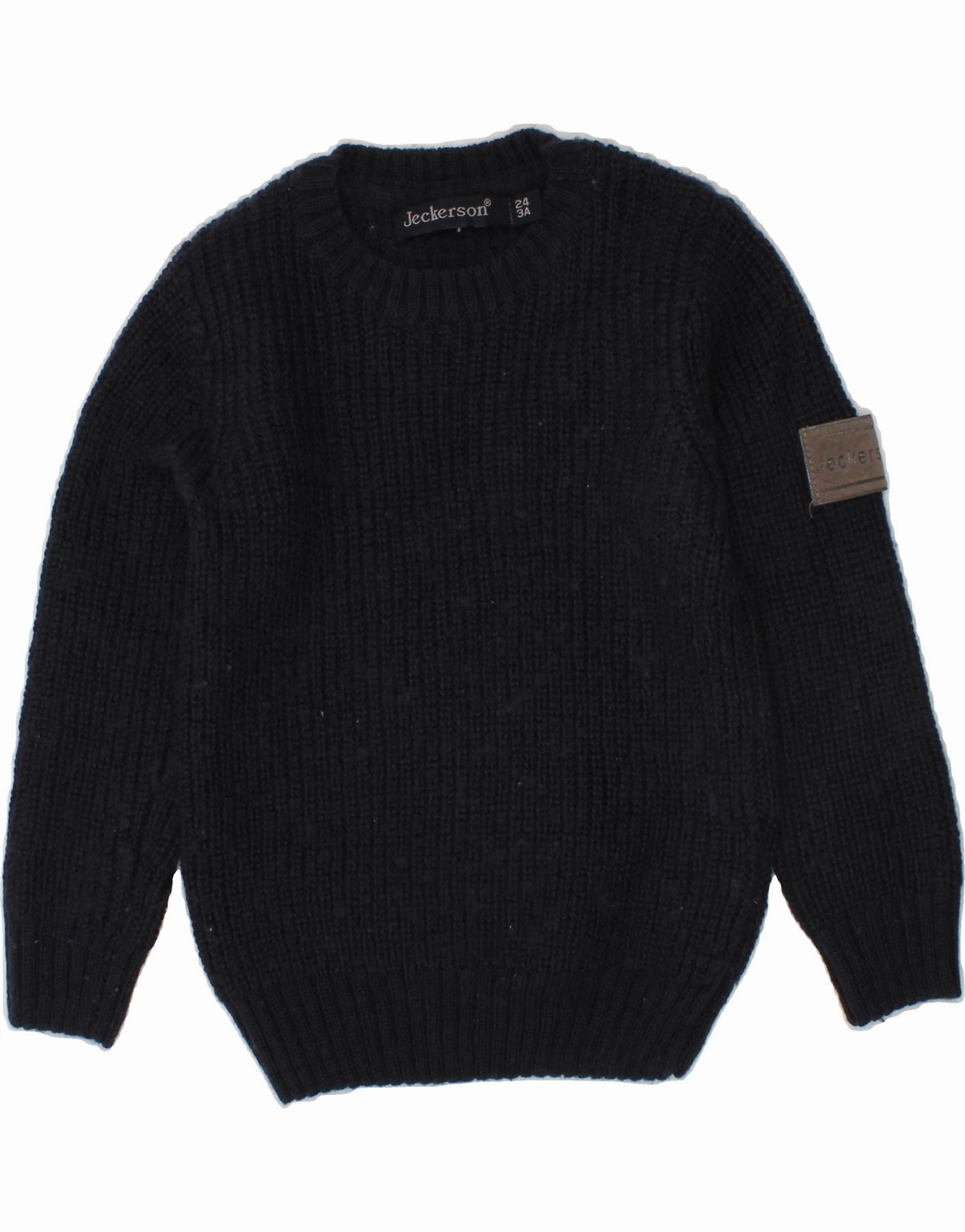 Cold Layer JECKERSON Baby Boys Crew Neck Jumper Sweater 18-24 Months Navy Blue
