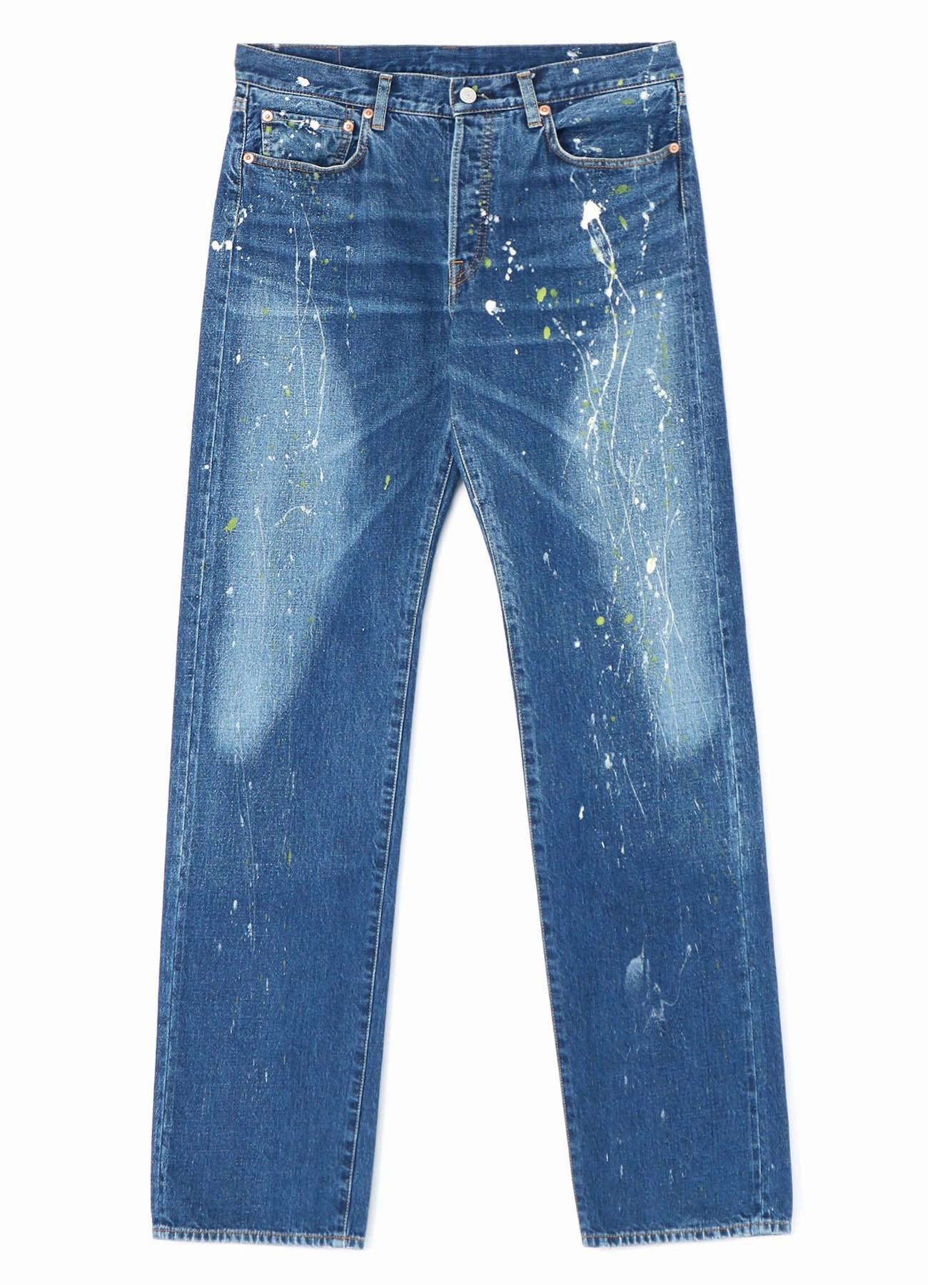 Compact Pack 12oz DENIM PAINT SPLATTERED JEANS