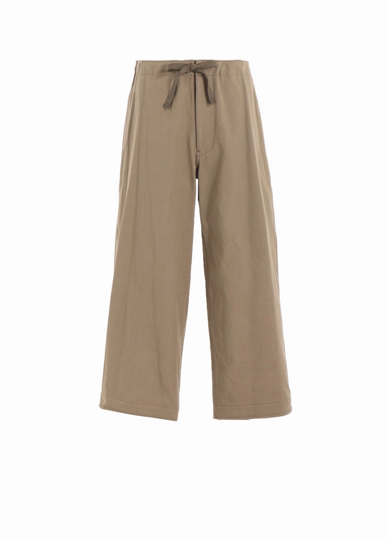 SustainableManufacturing COTTON LINEN TWILL STRAIGHT PANTS