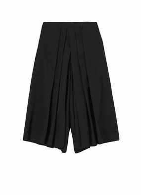 WOOL GABARDINE STANDARD HAKAMA PANTS Street Inspired
