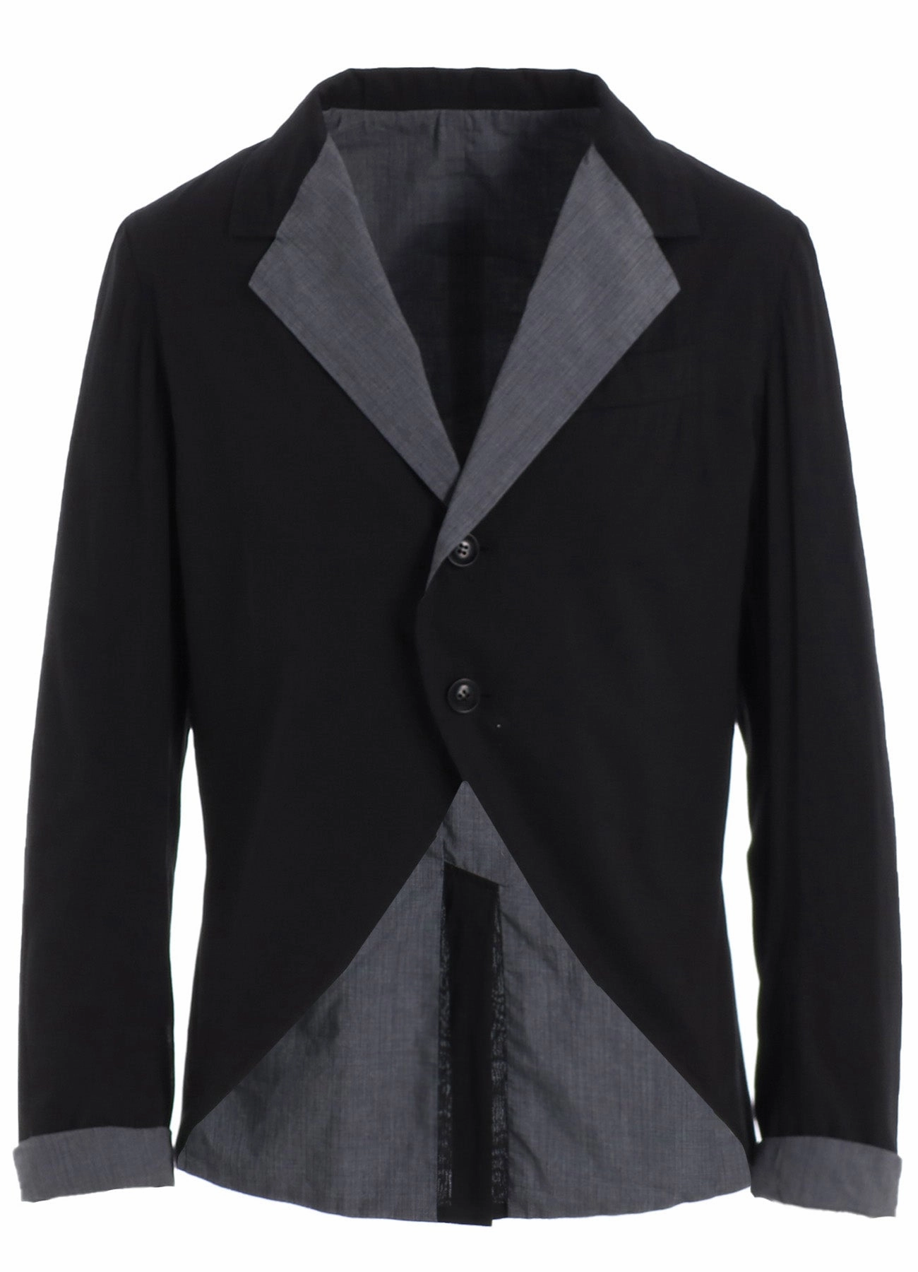 COTTON LAWN GARMENT DYE SWLLOWTAIL JACKET Smart