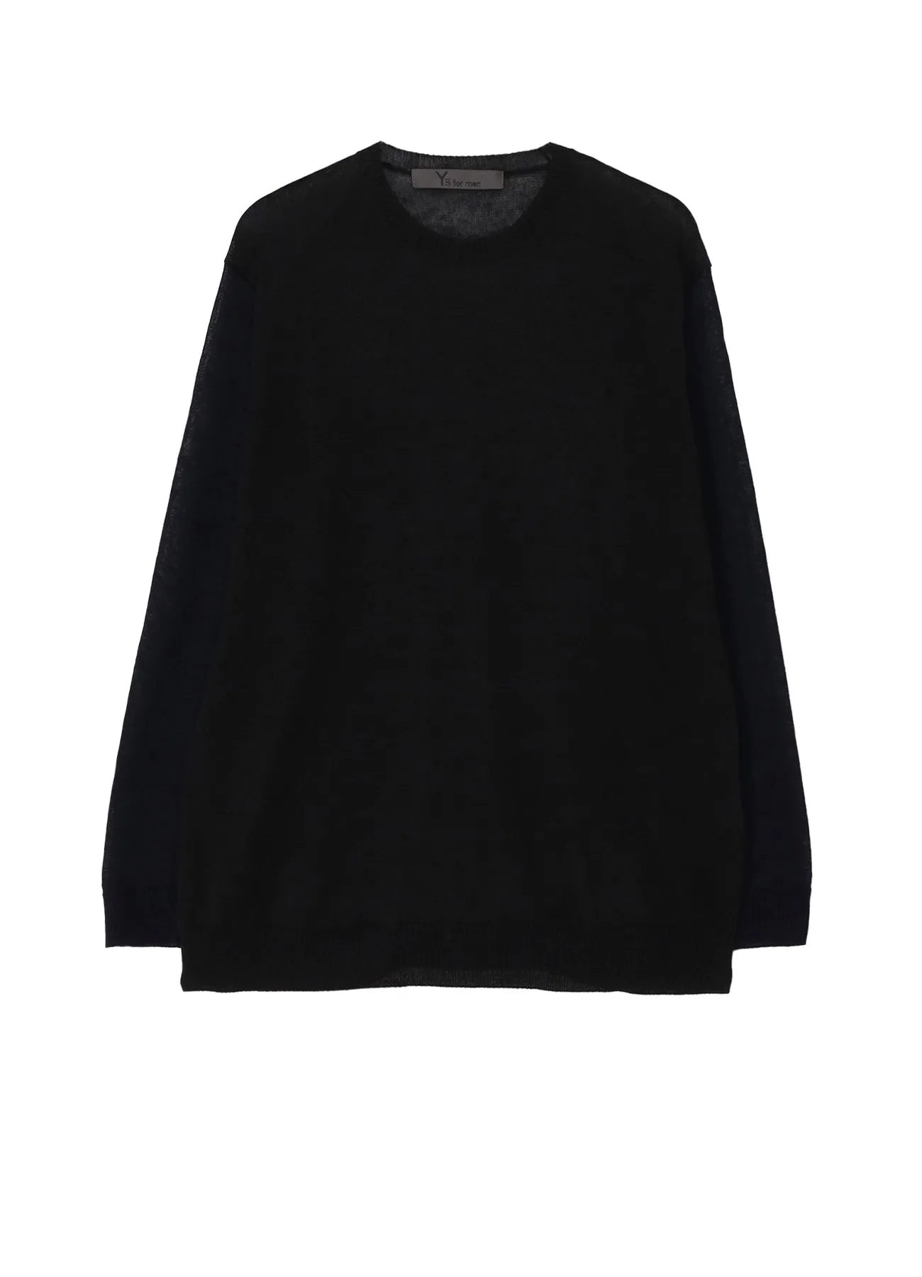 Layered Knit 12G PULLOVER KNIT WITH LOGO