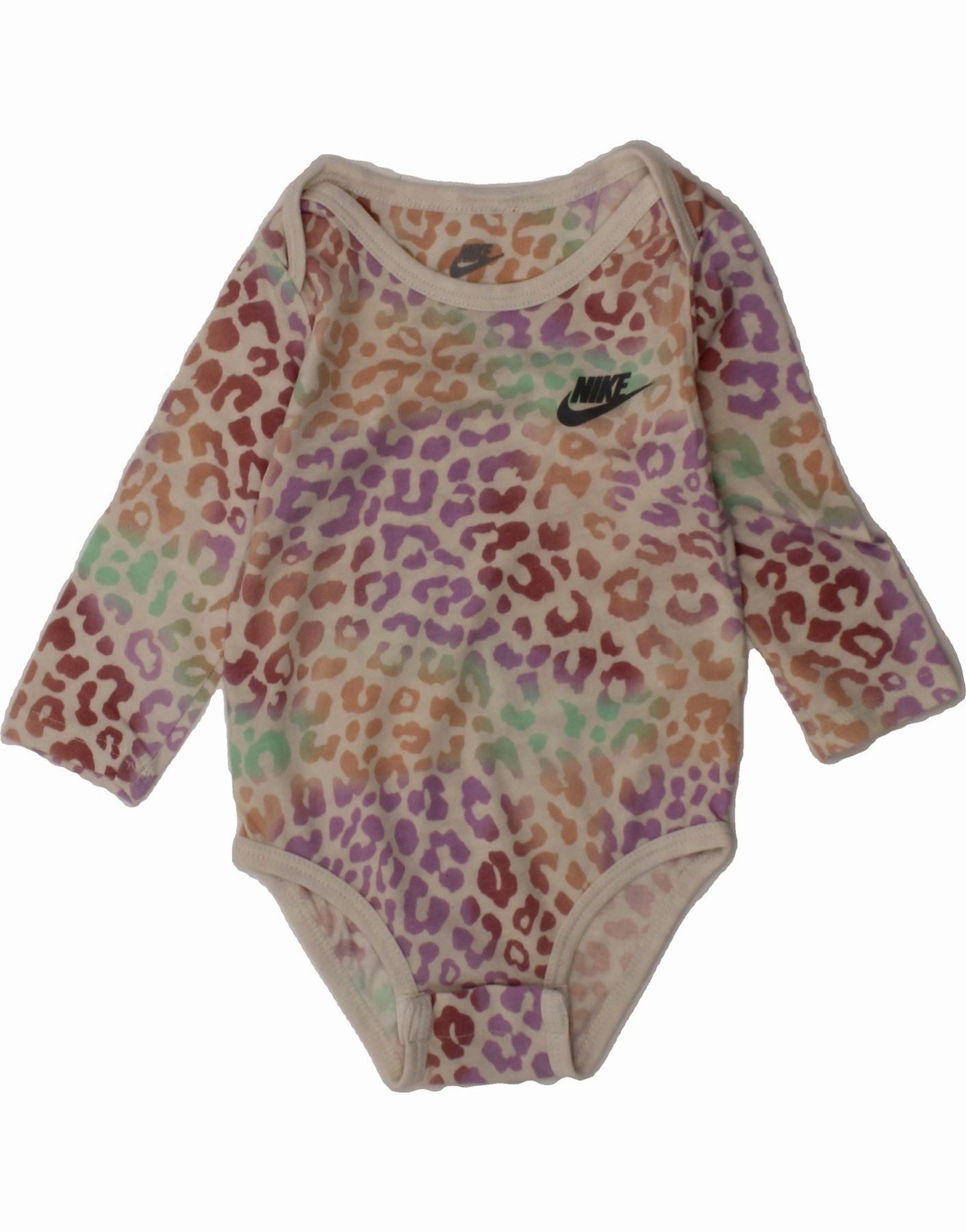 Loose Boy Premium Urban NIKE Baby Girls Bodysuit 6-9 Months Multicoloured Animal Print