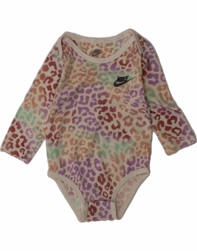 Loose Boy Premium Urban NIKE Baby Girls Bodysuit 6-9 Months Multicoloured Animal Print