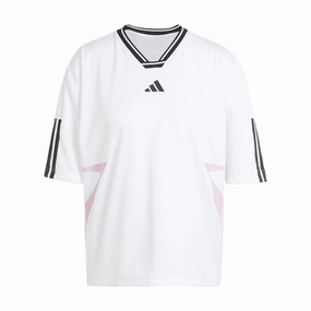 proper length Circular Knit Construction Tiro Colorblock Boyfriend Tee - Womens