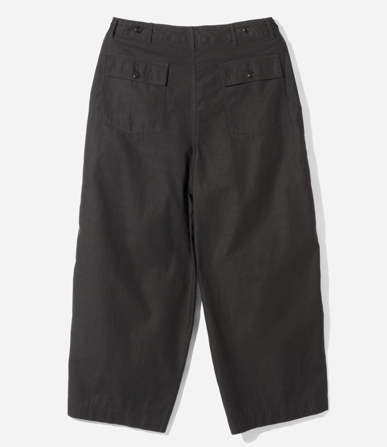 HD Fatigue Pant ?C Black HypoallergenicFabric SecureZipperClosures