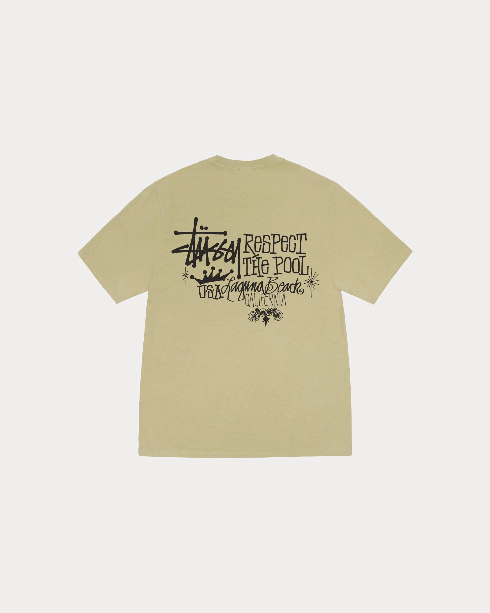 RESPECT THE POOL PIG. DYED TEE Stylish Design Everyday Essential