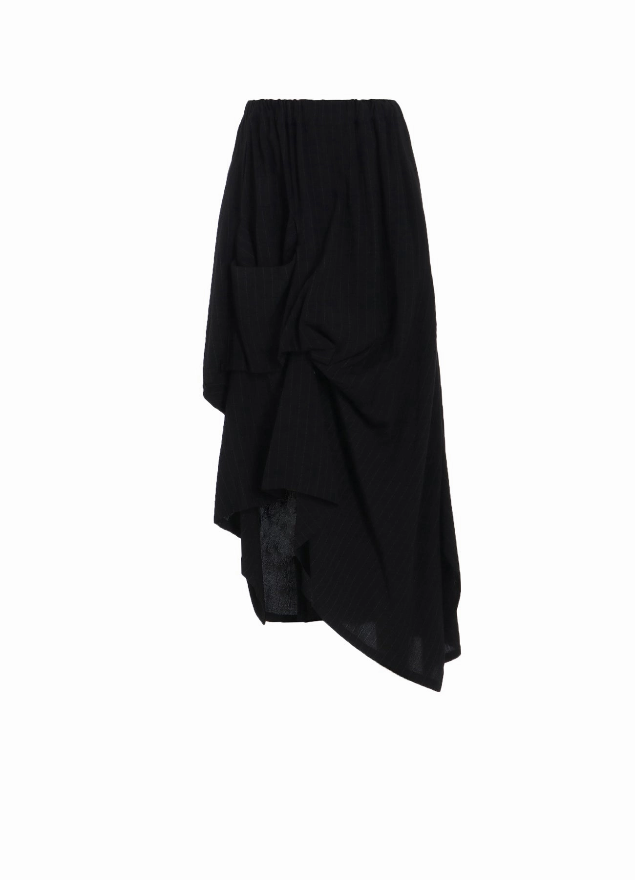 Daily Confidence Smooth Finish STRIPE IRREGULAR HEM SKIRT