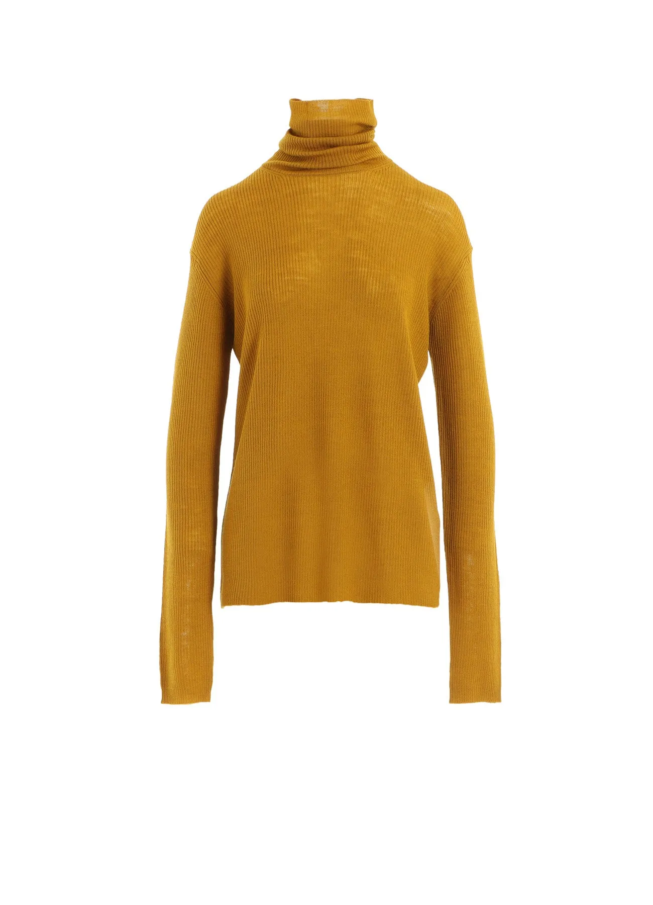 Minimal Look RIB HIGH NECK KNIT