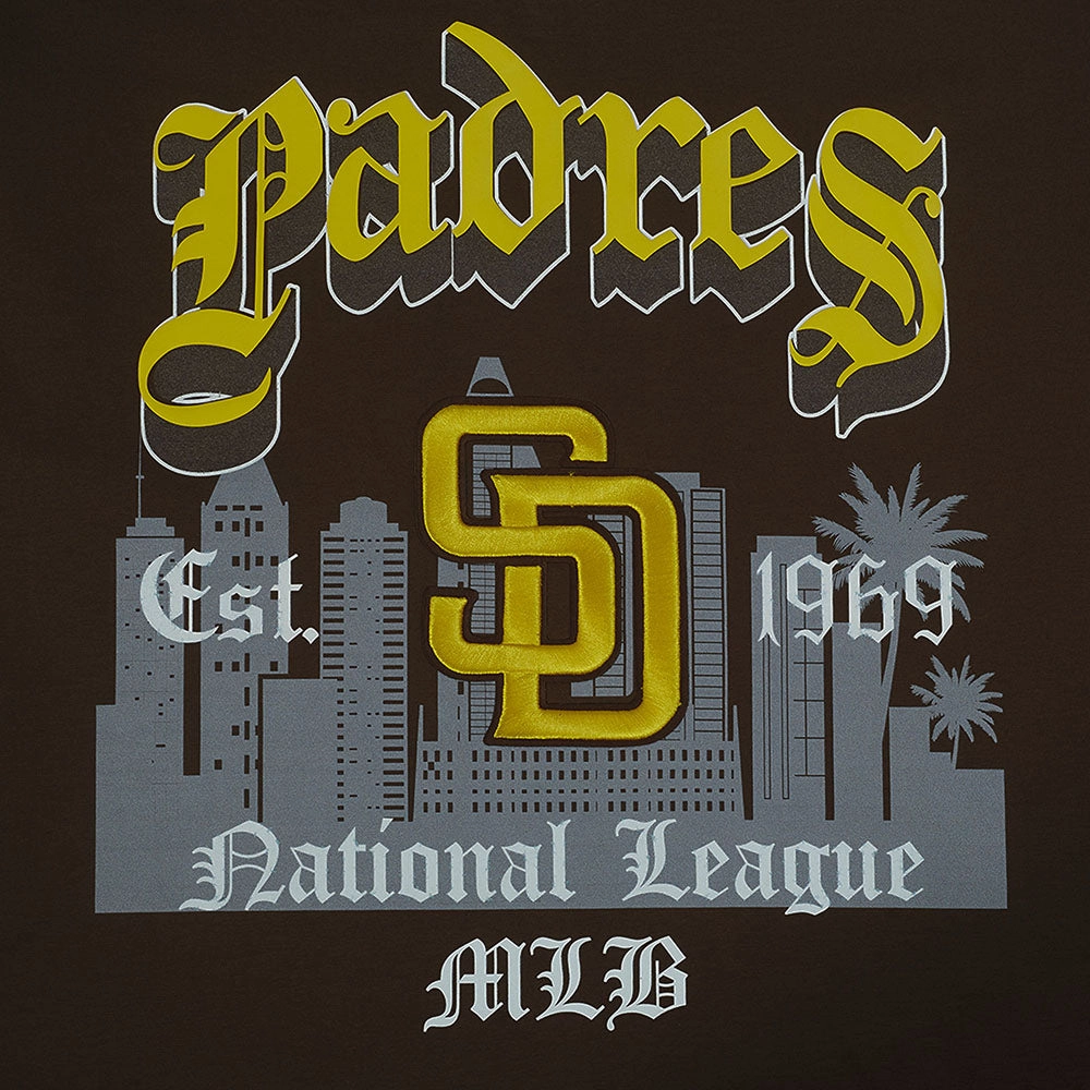 San Diego Padres Old English Tee -Mens Sun wear Water-resistant