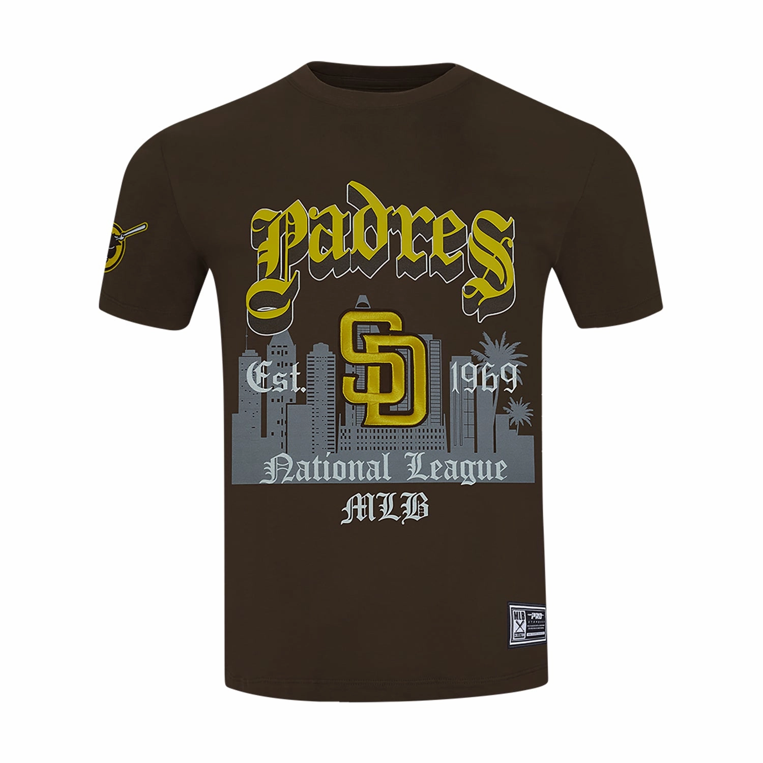 San Diego Padres Old English Tee -Mens Artistic expression