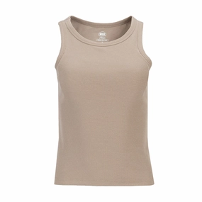 Sporty Fashion Ribbed Tank - Womens